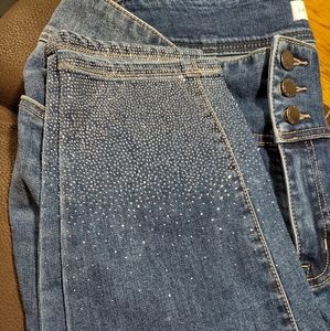 Blinged Lane Bryant Jean's